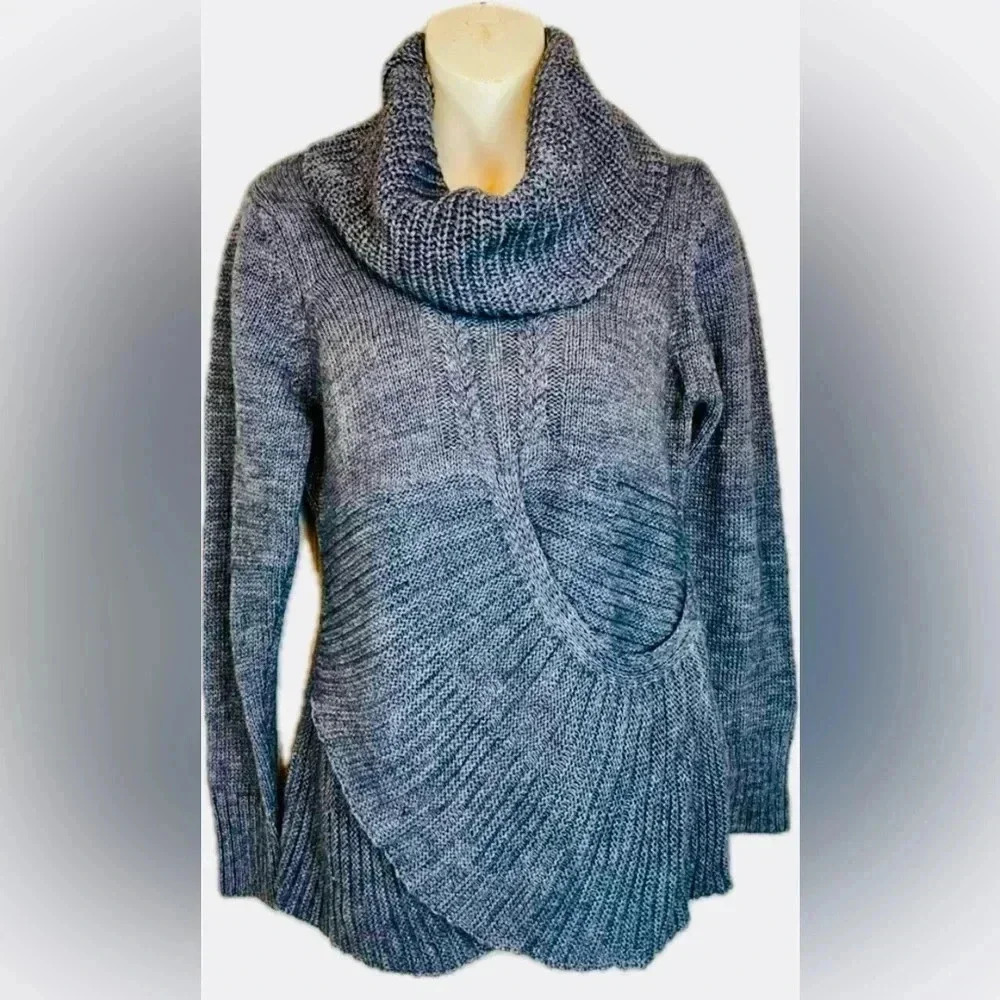 Luxury alpaca Twins made in Italy alpaca blend sweater blue Roman